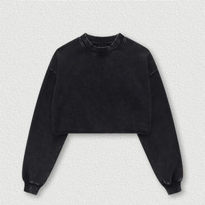 Sudaderas de Alta Calidad para Mujer, Cuello Redondo, Estilo Urbano, Estampadas, de Algodón Francés, para Invierno - Product Image 4