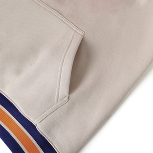 เสื้อฮู้ดดี้ผ้าฟลีซออร์แกนิค 100% ของมหาวิทยาลัยลินคอล์น รุ่น Neutral Prep Premium สำหรับฤดูหนาว มีกระเป๋าจิงโจ้ สีส้ม - Product Image 6