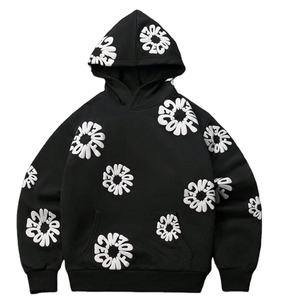 Sudadera con capucha de nuevo diseño para hombre, sudaderas con capucha personalizadas con estampado en relieve para hombre, sudaderas con capucha de alta calidad para hombre, ropa informal de calle a la moda. - Product Image 2