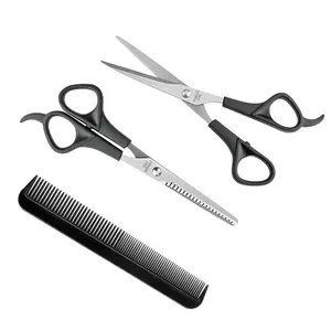 Stainless steel Professional Plastic Handle Hair Cutting Scissors Kit 6.5 inch size Best quality in low price supplier Pakistan