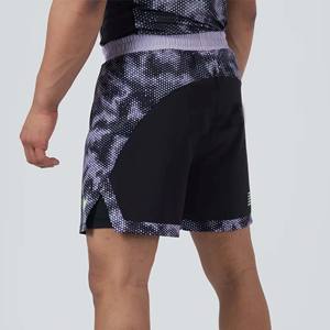 Pantalones cortos dobles para hombre, ligeros, 2 bolsillos, de poliéster, de secado rápido, licra, pantalones cortos deportivos para correr con logotipo personalizado para hombre, fabricante - Product Image 4