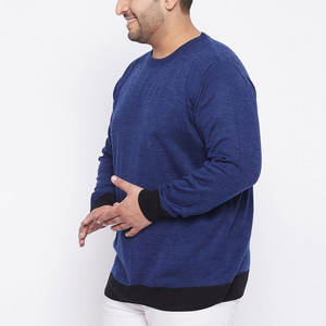 100% coton matériel fait sur mesure couleur hommes grande taille sweats vêtements vêtements hommes grande taille sweats - Product Image 3