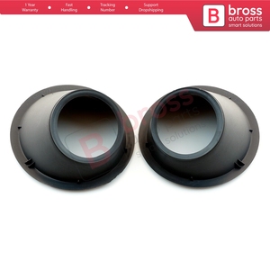 BSP978 Cadre de protection pour phare antibrouillard 7452TJ 7452TK Noir pour Fiorino Qubo Nemo Bipper - Product Image 4