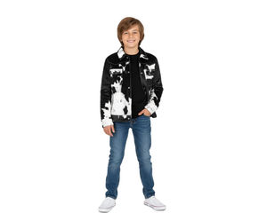Chaqueta de Cuero con Pelo de Vaca Personalizada para Hombre 2025, Chaqueta de Invierno Transpirable de Gran Peso, Chaqueta de Pelo de Vaca Original de Alta Gama - Product Image 1