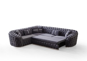 Modern Modular <b>Corner</b> Furniture Reclining Foldable with Extendable <b>Storage</b> for Home Office Living Room Hall Workshop Outdoor Use - Product Image 2