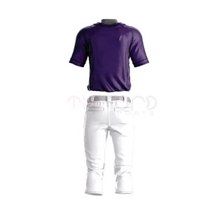 Ropa Deportiva de Béisbol Profesional de Alta Calidad, Transpirable, de Secado Rápido, Talla Grande, Unisex, 100% Poliéster, Uniforme de Entrenamiento Personalizado - Product Image 5
