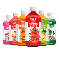 1 Liter Biologische Natuurlijke Fruitdrank Zonder Toegevoegde Suiker Halal BRC, OEM ODM Private Label Drankproducent