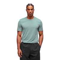 T-shirts en polyester 100 % personnalisés OEM, séchage rapide, respirants, pour la gym, le sport et la course à pied, pour hommes, couleur unie, grandes tailles, en gros