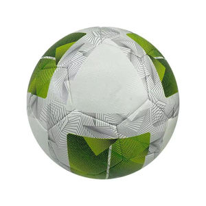 ลูกฟุตบอล PU ลายแฟชั่น ขนาดมาตรฐานเบอร์ 5 วัสดุยาง สำหรับฝึกซ้อมและแข่งขันฟุตบอล ขนาดมินิ พร้อมพิมพ์โลโก้ตามสั่ง - Product Image 1