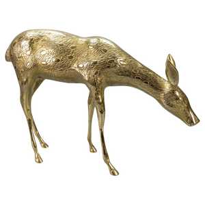 Estatuilla de animales Pisapapeles de escritorio de calidad premium para decoración de mesa Escultura de estilo antiguo con forma de cabra inocente. - Product Image 4