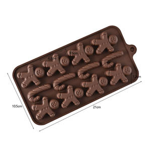 Rectangle <b>Silicone</b> Chocolate Mold Heat Resistant Eco-Friendly BPA Free Food Safe Non-Stick Cake <b>Tool</b> - Product Image 1