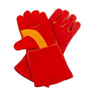 Gants de soudage TIG respirants en cuir de chèvre Gants de sécurité résistants aux hautes températures et à l'eau pour un usage quotidien du Pakistan - Product Image 1