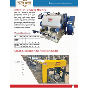 เครื่องเซาะร่องและพับกระดาษแบบโรตารี่รวมสำหรับการผลิตกล่อง ราคาดีที่สุด - Product Image 4