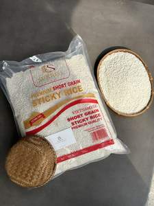 ข้าวเหนียวสีขาวนุ่มมีกลิ่นหอมข้าวเหนียวเหมาะสำหรับเอเชียแบบดั้งเดิมอาหารจันทรคติ WA0084812832899เทศกาลปีใหม่ - Product Image 6