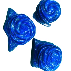 ดอกไม้ Lapis Lazuli คุณภาพสูง,ดอกไม้ทำมือลาพิสลาซูลี - Product Image 2