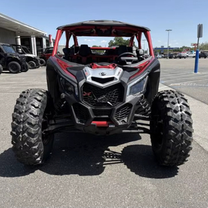 4WD 4จังหวะพร้อม smartshox fiery สีแดง HYPER SILVER UTV 2025 canam maver X3 MAX xrs Turbo RR - Product Image 1