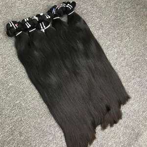 มัดผมจากผ้าบริสุทธิ์ธรรมชาติผมสีดำสำหรับผู้หญิงผิวดำ - Product Image 5