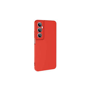 Funda Trasera Delgada Antigolpes Premium para Realme C65 4G, Funda Protectora de Silicona Líquida Roja, Silicona Suave INS para A53 7 Plus Promax - Product Image 4