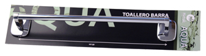 Portasciugamani a barra Aqua serie cromo 400mm. (Mirtak B-30167) - Product Image 2