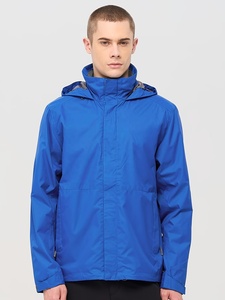 2026 Best Quality <b>Lightweight</b> Men's Rain <b>Jacket</b> Custom Logo Hooded Windbreaker with Zipper Closure Zipper Closure Casual Wear - Product Image 2