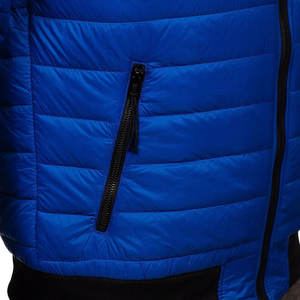 Chaqueta de bombardero Softshell a prueba de viento con logotipo y diseño personalizado para hombre, chaqueta de senderismo rompevientos con cuello levantado - Product Image 6