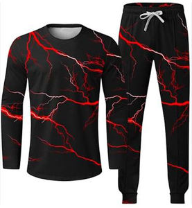 Survêtements pour hommes 2 pièces, ensembles de jogging décontractés, sweat à capuche et pantalon de sport, tenue de course respirante, idéal pour l'hiver - Product Image 3