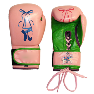 Gants de boxe en cuir de vachette pour enfants, personnalisables, écologiques, de haute qualité, ROMEO INDUSTRY, cuir PU imperméable professionnel - Product Image 2