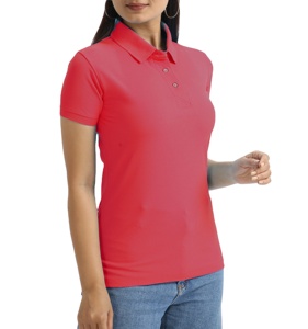 Chemise décontractée pour femme en polyester/coton, nouveau design tendance, manches courtes, respirante, col classique, légère, écologique - Product Image 3