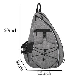 Housse de raquette de padel de pickleball de fabrication professionnelle à bas prix Sac de raquette de padel entièrement personnalisé avec sangles réglables - Product Image 5