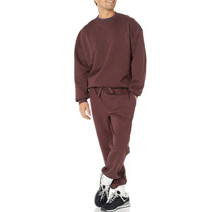 Mélange de coton-polyester respirant et durable à la mode pour costumes Sweat à capuche d'entraînement et survêtement pour homme Survêtements 100% coton - Product Image 1