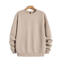 Sweat-shirts thermiques d'hiver pour hommes, 100% coton, personnalisés, manches longues, en polaire épaisse, impression numérique, respirants