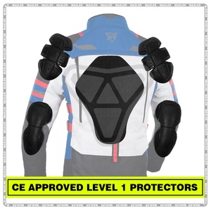 Veste de moto longue distance avec textile imperméable et ventilation, veste de tourisme longue en textile pour hommes, fabricant de veste de tourisme longue, marque privée - Product Image 5