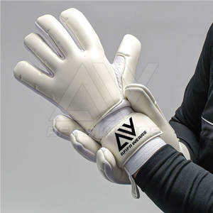 Gants de gardien de but en latex avec doigt pour adultes Gants de gardien de but de football Nouveau design professionnel - Product Image 4