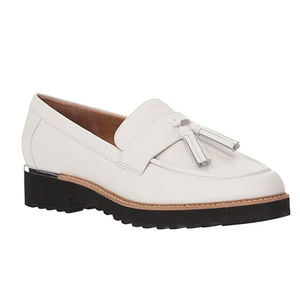 2023 Новые поступления, китайская фабрика, обувь на заказ, слипоны, белые лоферы из коровьей кожи - Product Image 2