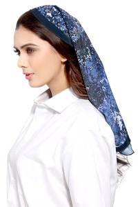 Paquete de pañuelo de algodón de calidad superior para mujer con cuadrados de bolsillo con botón Diseño impreso Cuadrado de bolsillo personalizado - Product Image 4