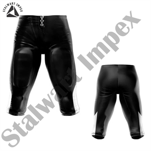 Uniforme de football américain couleur unie vêtements de sport uniforme de football américain sur mesure à séchage rapide - Product Image 3
