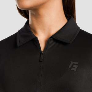 Robe de tennis noire Ace avec taille naturelle - Product Image 5