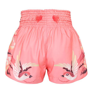 Pantalones Cortos de Muay Thai Cómodos, Ligeros, Duraderos y de Secado Rápido, 100% Poliéster, para Entrenamiento en el Gimnasio, Práctica Diaria y Uso en Artes Marciales - Product Image 3
