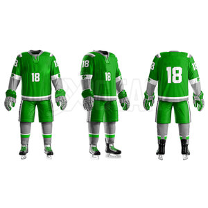 Nuevo uniforme de hockey sobre hielo adecuado para hombres, mujeres y jugadores jóvenes elaborado con telas de alta calidad para mayor comodidad - Product Image 1