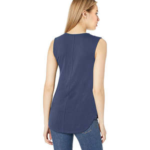 Débardeur sans manches pour femme, style décontracté, prix de gros abordable, coupe ajustée, respirant et doux, idéal pour le yoga et l'entraînement en salle de sport - Product Image 3