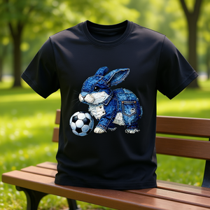 Nuova T-shirt casual in jersey 100% cotone con stampa cartoon 210gsm - Product Image 3