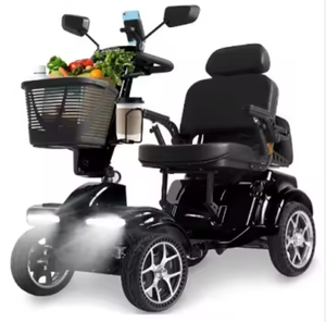 Scooter de Movilidad de 4 Ruedas Glad iator, Capacidad, Todoterreno, Portátil, Plegable, Asiento de Espuma Viscoelástica - Product Image 3