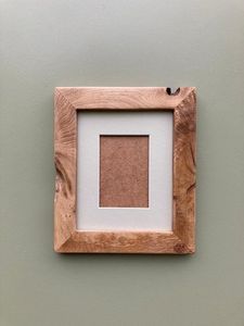 Rustic charm wooden photo <b>frame</b> with classic vintage appeal and strong wooden durability for stylish home decorations - Product Image 5