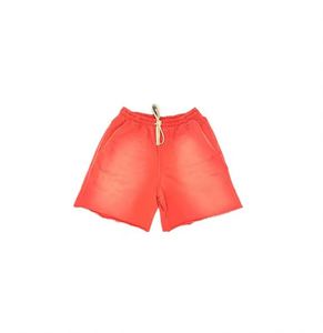 Pantalones Cortos Deportivos Vintage para Hombre con Logotipo Personalizado, Cintura Media, Lavado Ácido, Desgastados, de Alta Calidad, 100% Algodón, Estilo Casual, Diseño Liso, de Secado Rápido - Product Image 2
