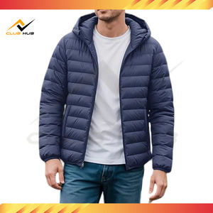 Vente en gros OEM ODM Doudoune à capuche légère avec capuche Fabricant de vêtements d'extérieur résistants à l'eau au Pakistan - Product Image 4