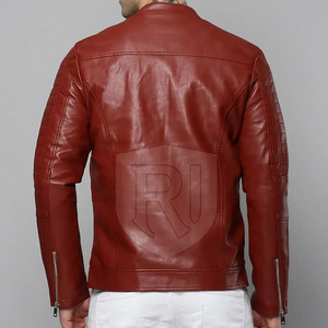 Chaqueta de Invierno de Cuero Genuino para Hombre ROMEO INDUSTRY, Calidad Premium, Transpirable, Ecológica, Estilo Urbano - Product Image 3