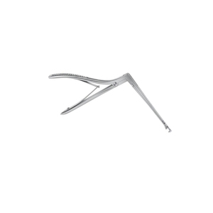 Manual 140 mm 5,12 \ "ancho 3,3mm grueso acero inoxidable hueso punzón 90 grados corte hacia abajo no estéril reutilizable Kerrison - Product Image 2