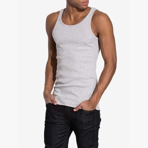 Men's <b>Black</b> Solid Color O-Neck <b>Knitted</b> <b>Tank</b> <b>Top</b> Casual Wear High Quality <b>Top</b> Trending Summer Fitness Wear <b>Tank</b> <b>Tops</b> OEM ODM - Product Image 4