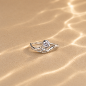 Bague Vintage Silver Tide pour Enfants - Acier Inoxydable et Incrustation en Alliage - Product Image 5