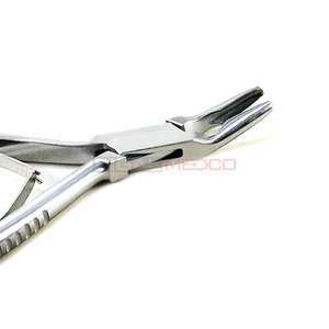 Rongeurs dentaires manuels professionnels courbés en acier inoxydable allemand de haute qualité SIGAL MEDCO Instruments chirurgicaux orthodontiques - Product Image 5